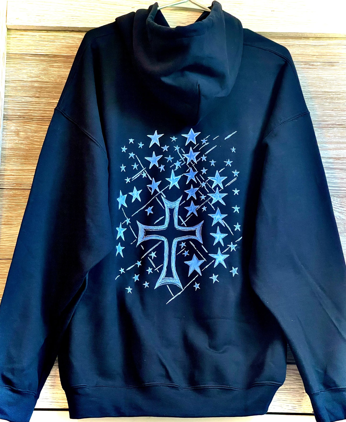 Back Hoodie - Cross Matrix