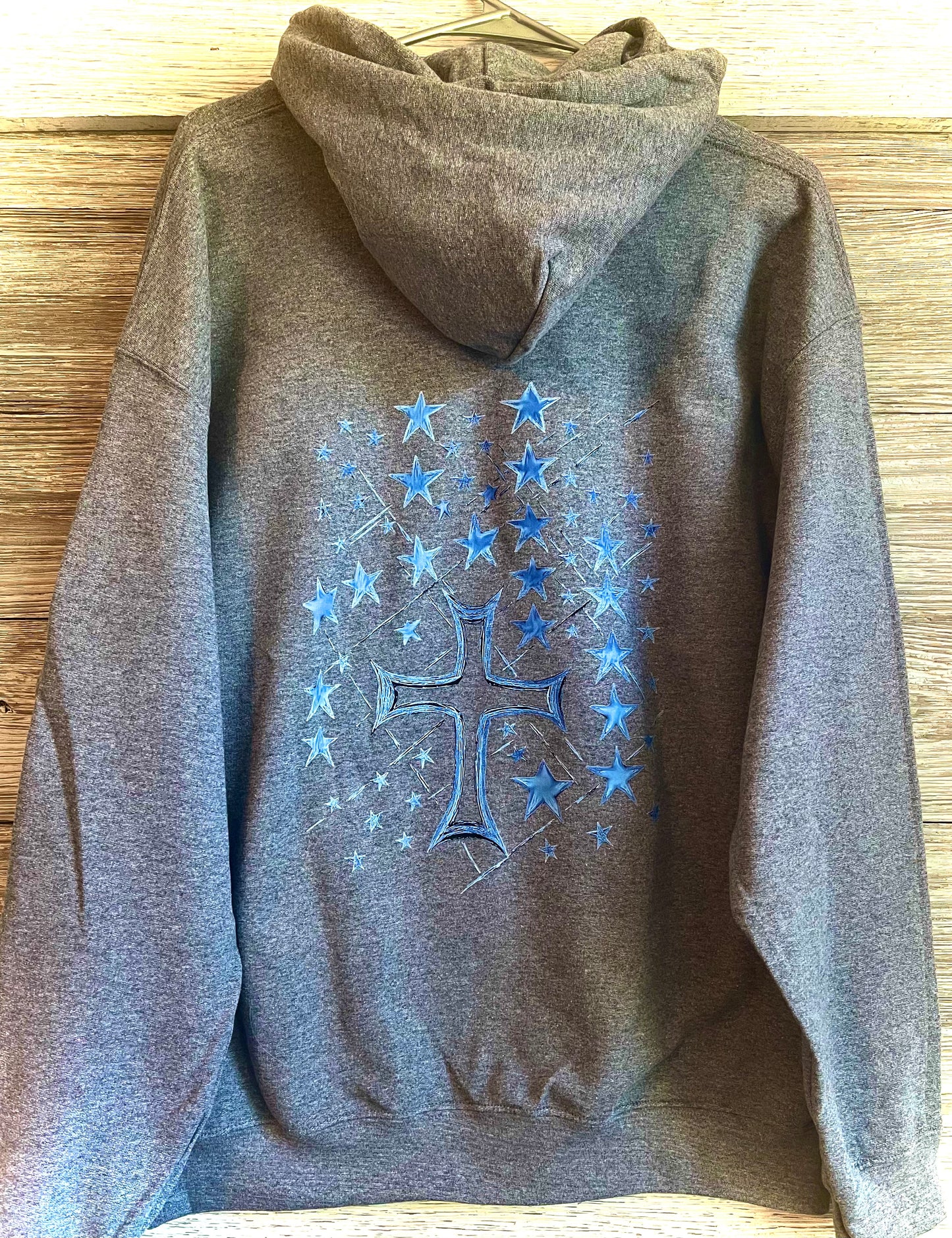 Back Hoodie - Cross Matrix